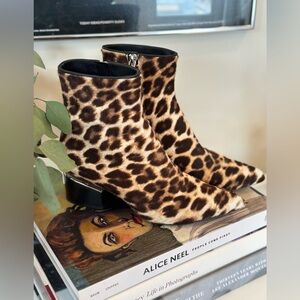 Alexander Wang Leopard Print Jude Bootie